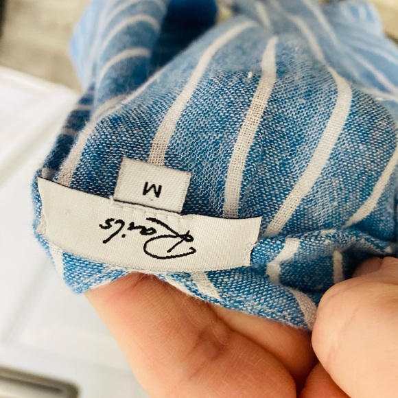 Rails blue white stripe top - Picture 4 of 4